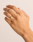 Load image into Gallery viewer, Timeless Vermeil Bold Wedding Band
