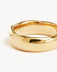 Load image into Gallery viewer, Timeless Vermeil Bold Wedding Band 3
