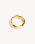 Load image into Gallery viewer, Timeless Vermeil Bold Wedding Band
