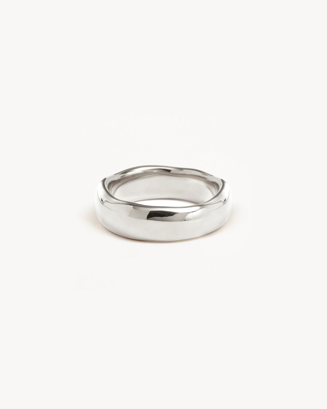 Uneven Bold Classical Wedding Band