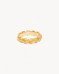 Load image into Gallery viewer, Rugged Elegance Gold Textured Wedding Band
