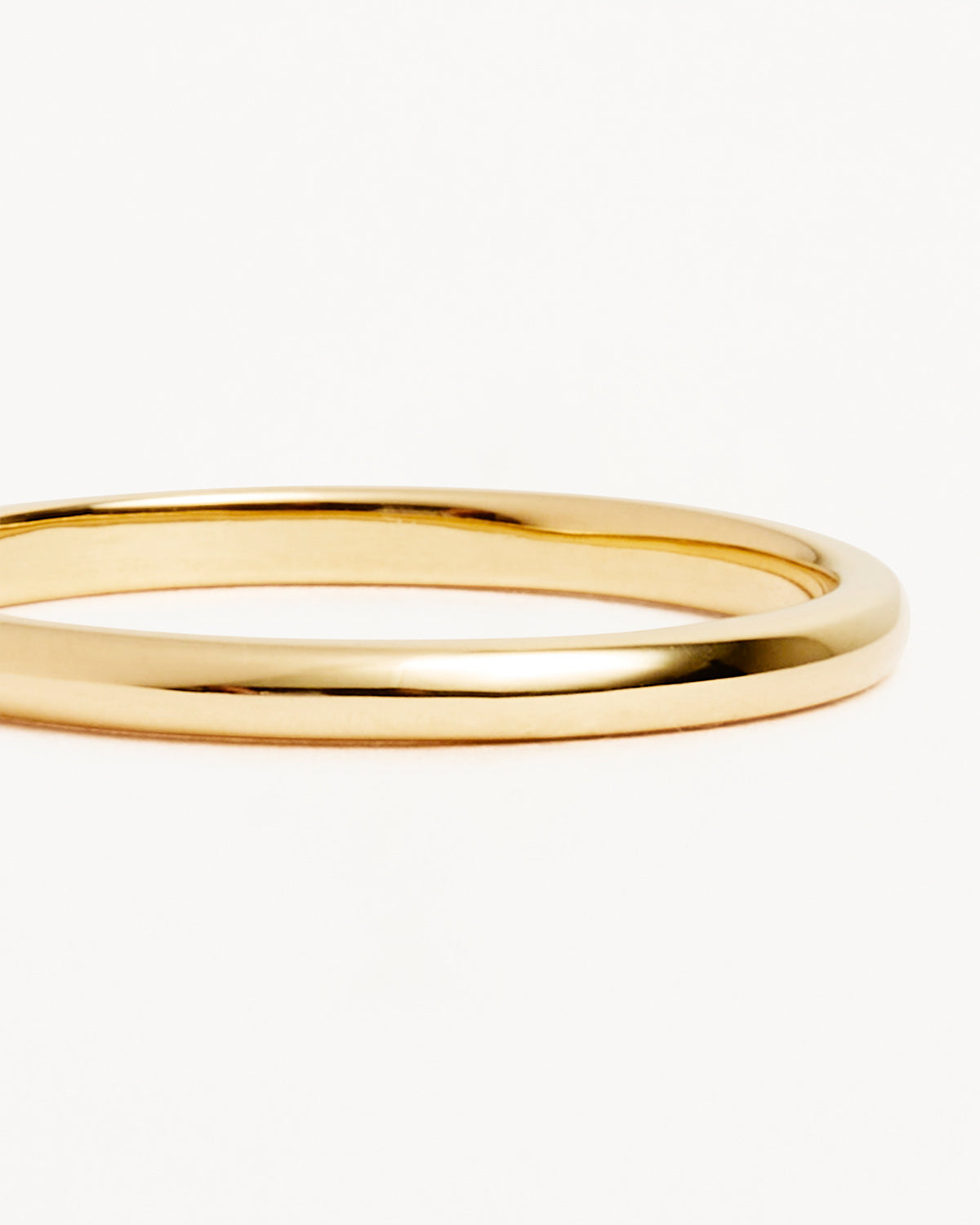 Bold Classic Round Wedding Band