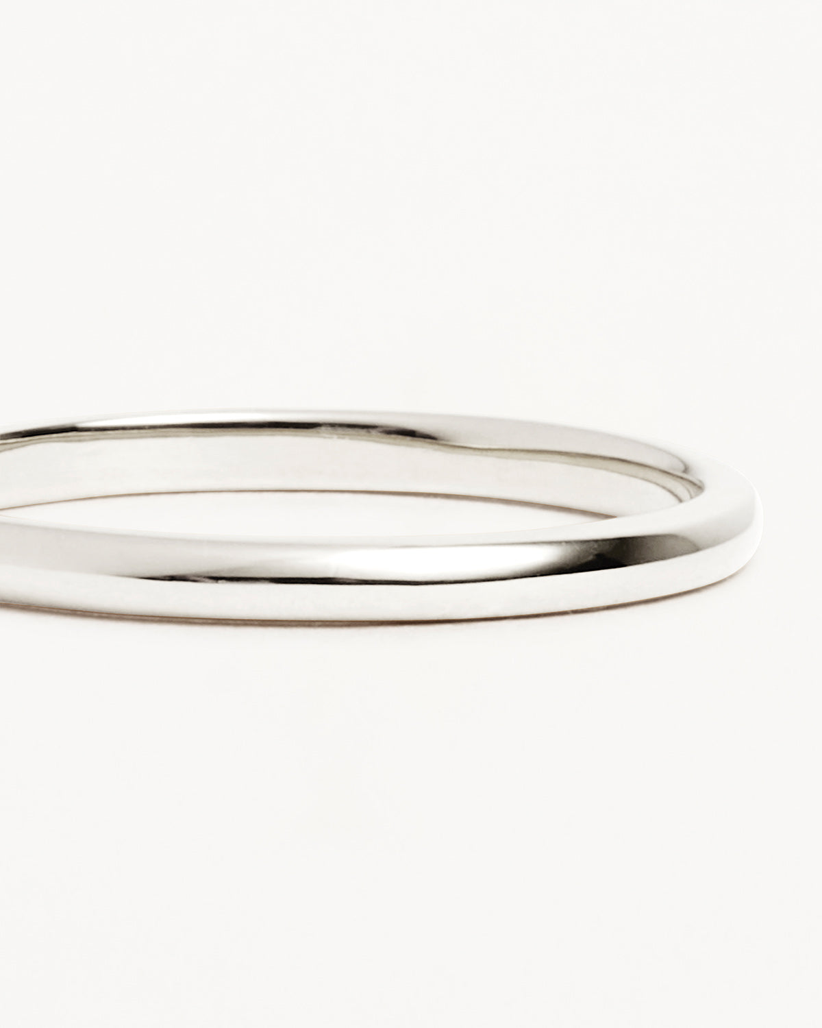 Eternal Elegance: Sleek White Gold Wedding Band