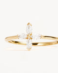 Load image into Gallery viewer, 0.26 Carat Marquise Lab-Grown Diamond Floral Wedding Band
