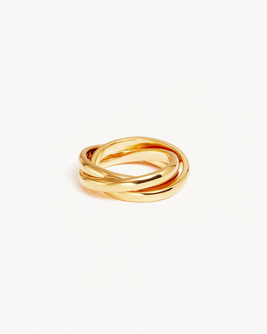 Causal Twisted Gold Wedding Band