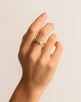 Load image into Gallery viewer, Causal Twisted Gold Wedding Band
