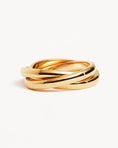 Load image into Gallery viewer, Causal Twisted Gold Wedding Band
