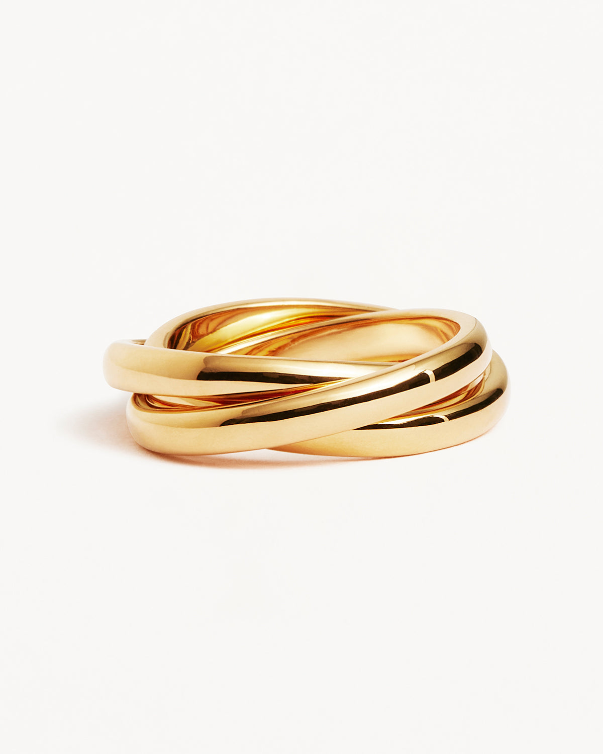 Causal Twisted Gold Wedding Band