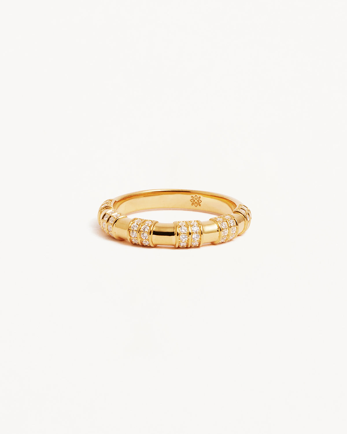 1.0 TCW Round Lab Grown Diamond Gold Wedding Band 1
