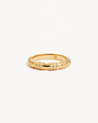 1.0 TCW Round Lab Grown Diamond Gold Wedding Band 1