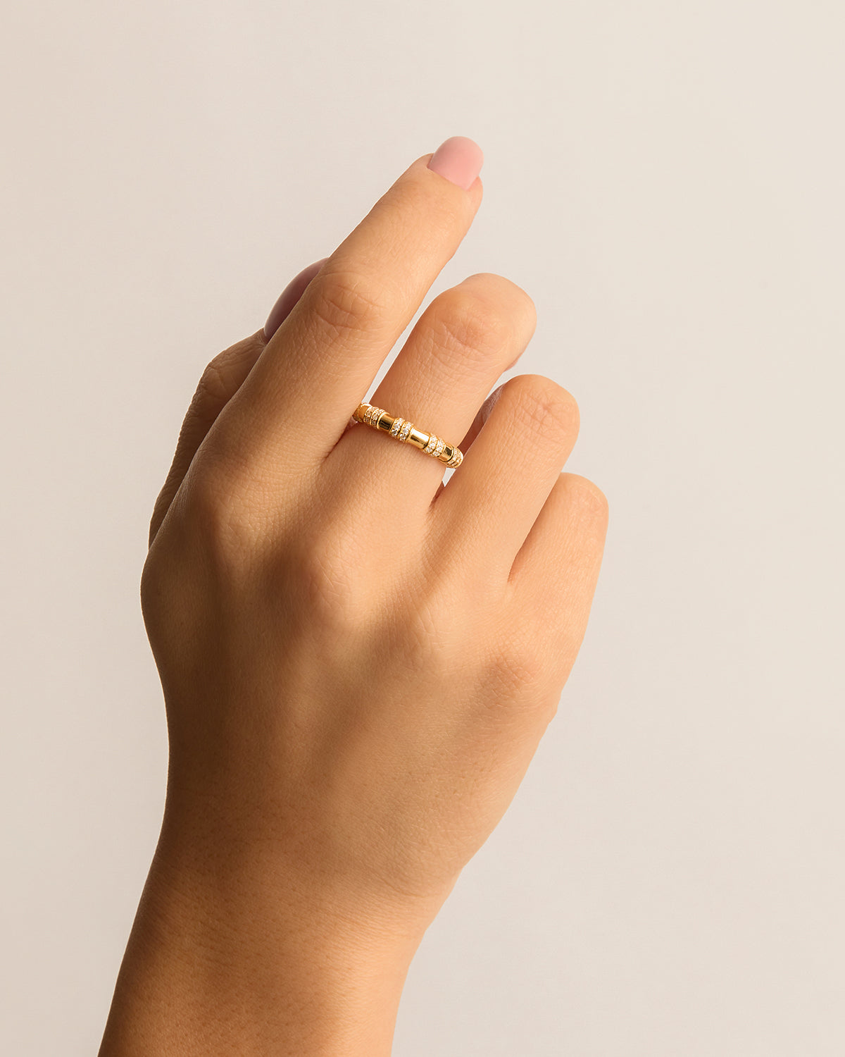 1.0 TCW Round Lab Grown Diamond Gold Wedding Band 2