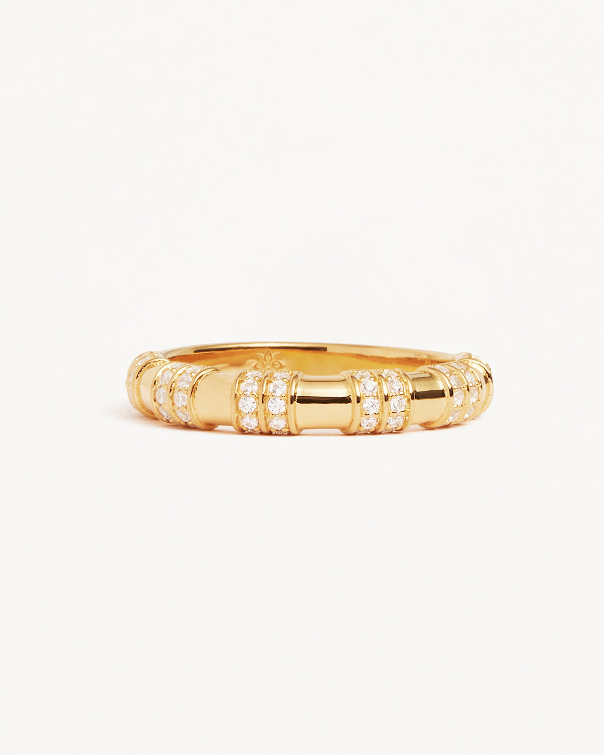1.0 TCW Round Lab Grown Diamond Gold Wedding Band 3