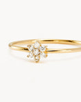 Load image into Gallery viewer, Elegant 0.50 TCW Round Floral Lab Grown Diamond Engagement Ring
