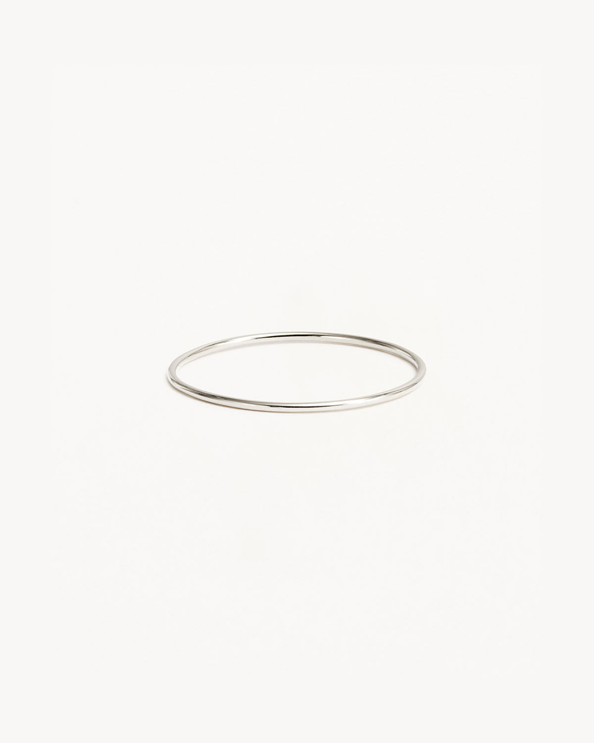 Eternal Elegance: Solid White Gold Minimalist Wedding Band