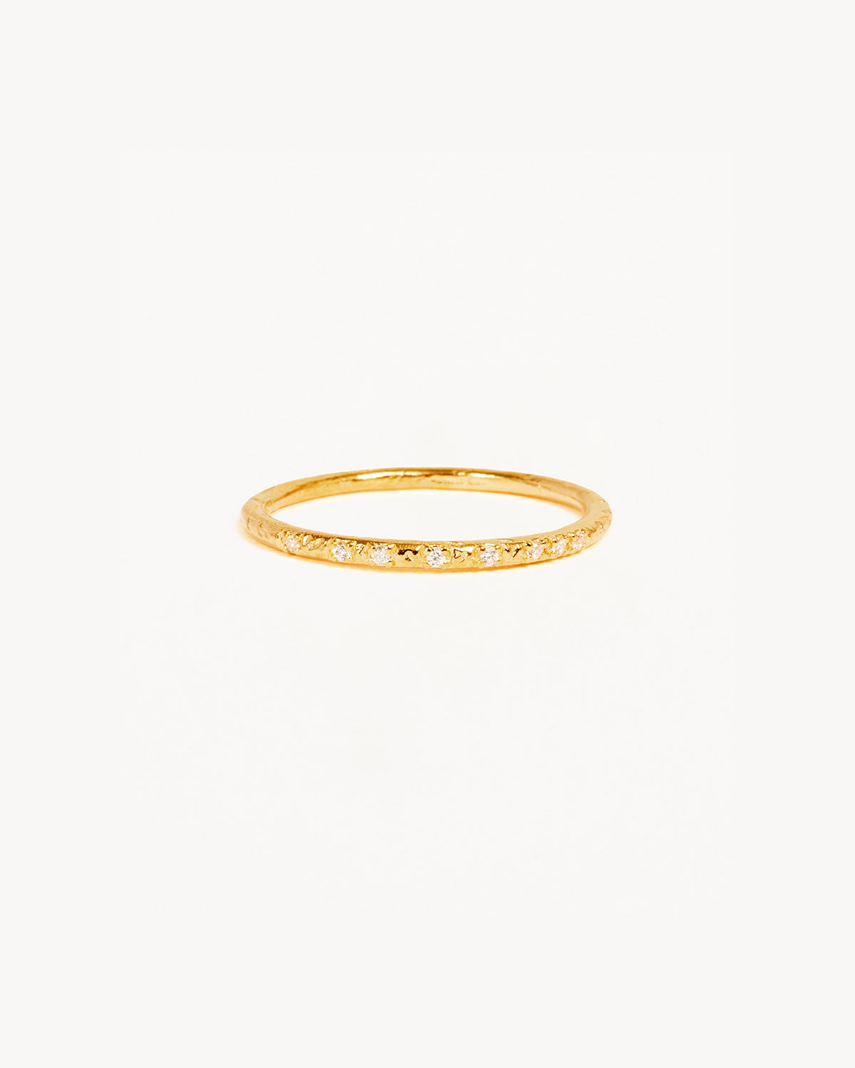 Radiant 0.50 TCW Round Lab-Grown Diamond Gold Wedding Band