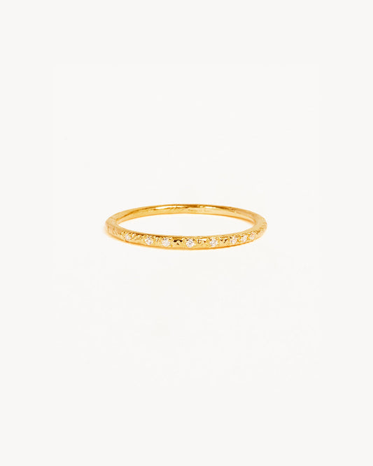 Radiant 0.50 TCW Round Lab-Grown Diamond Gold Wedding Band