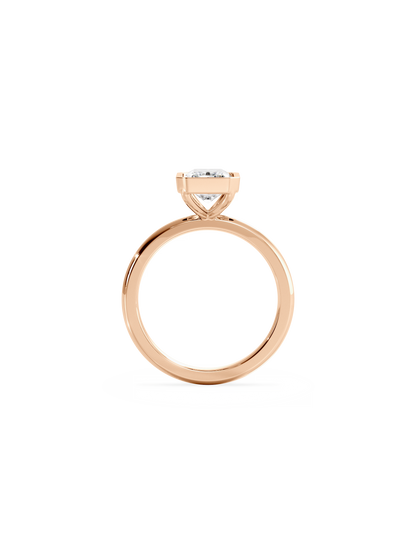 Solitaire-Oval Lab Grown Diamond Engagement Ring