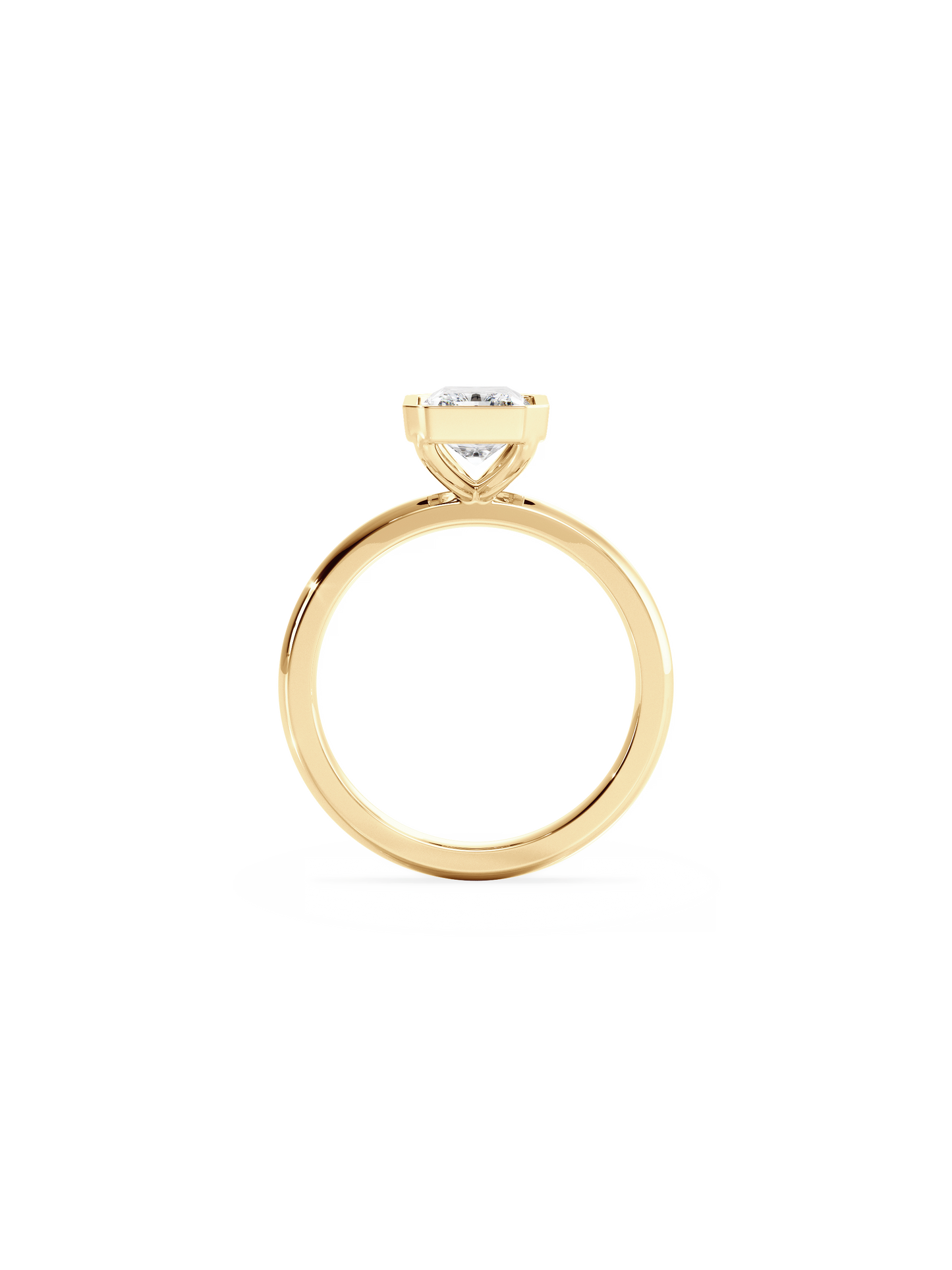 Solitaire-Oval Lab Grown Diamond Engagement Ring