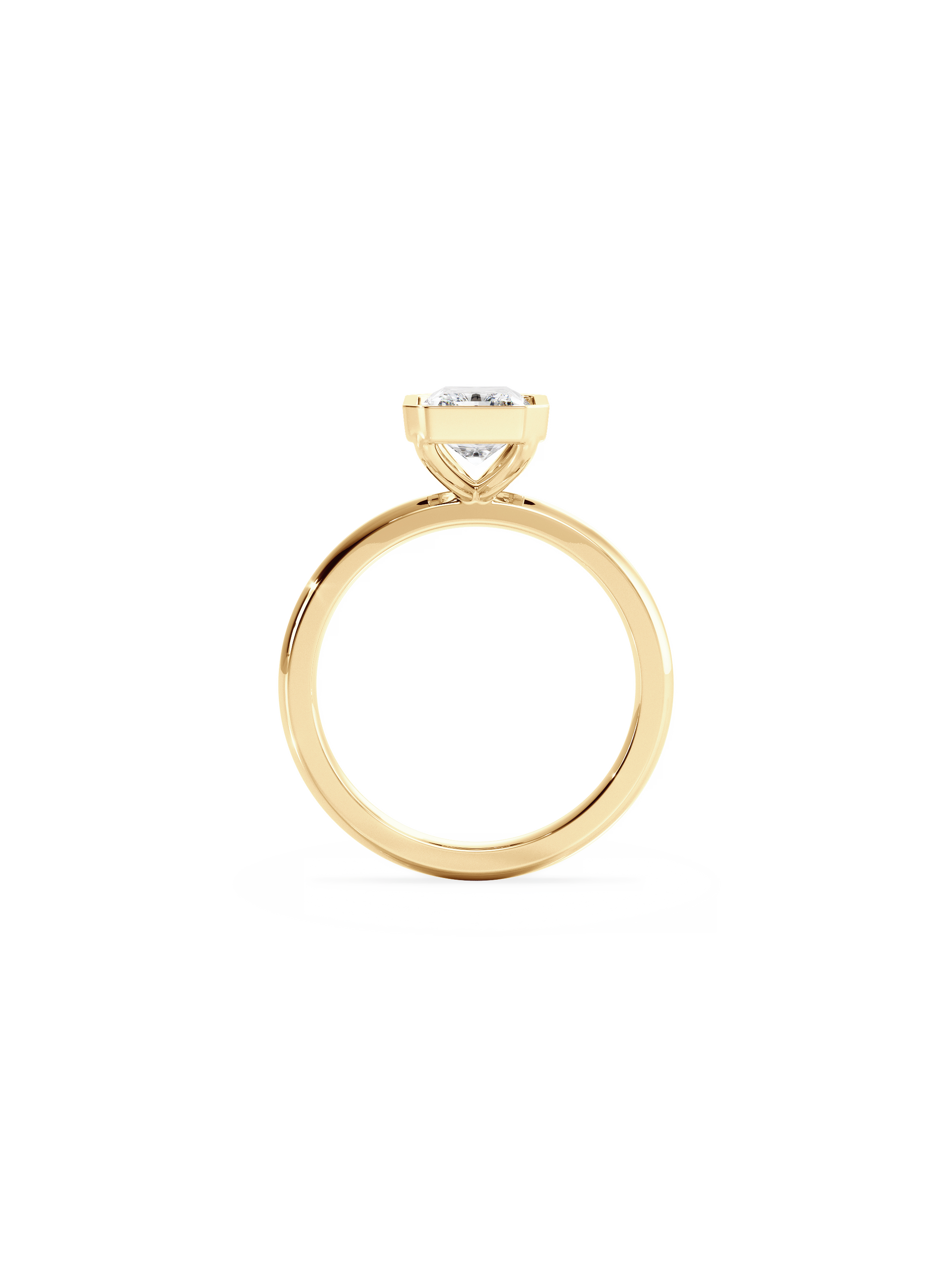 Solitaire-Oval Lab Grown Diamond Engagement Ring
