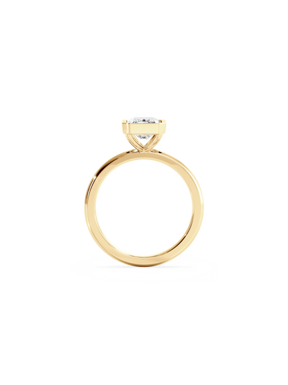 Solitaire-Oval Lab Grown Diamond Engagement Ring