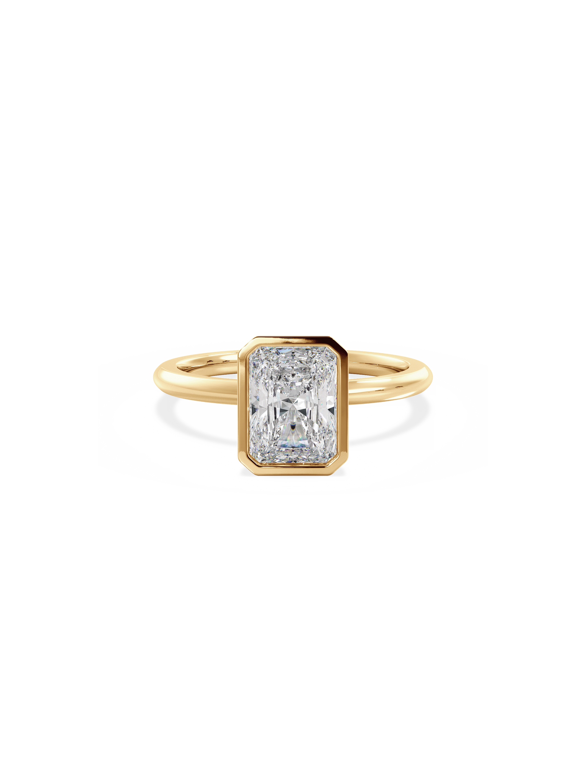 Solitaire-Oval Lab Grown Diamond Engagement Ring