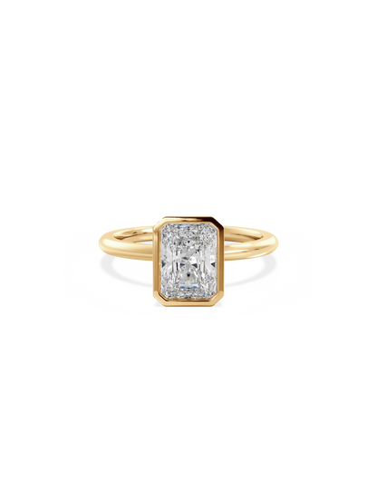 Solitaire-Oval Lab Grown Diamond Engagement Ring