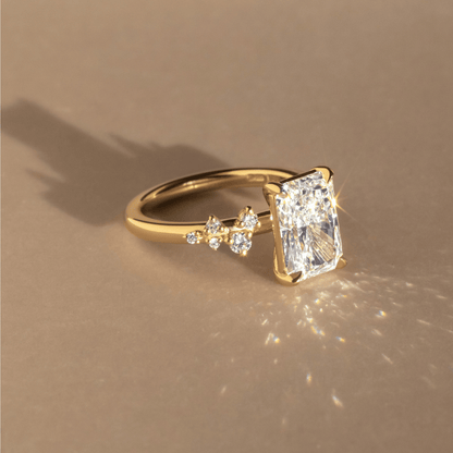 Solitaire-Oval Lab Grown Diamond Engagement Ring