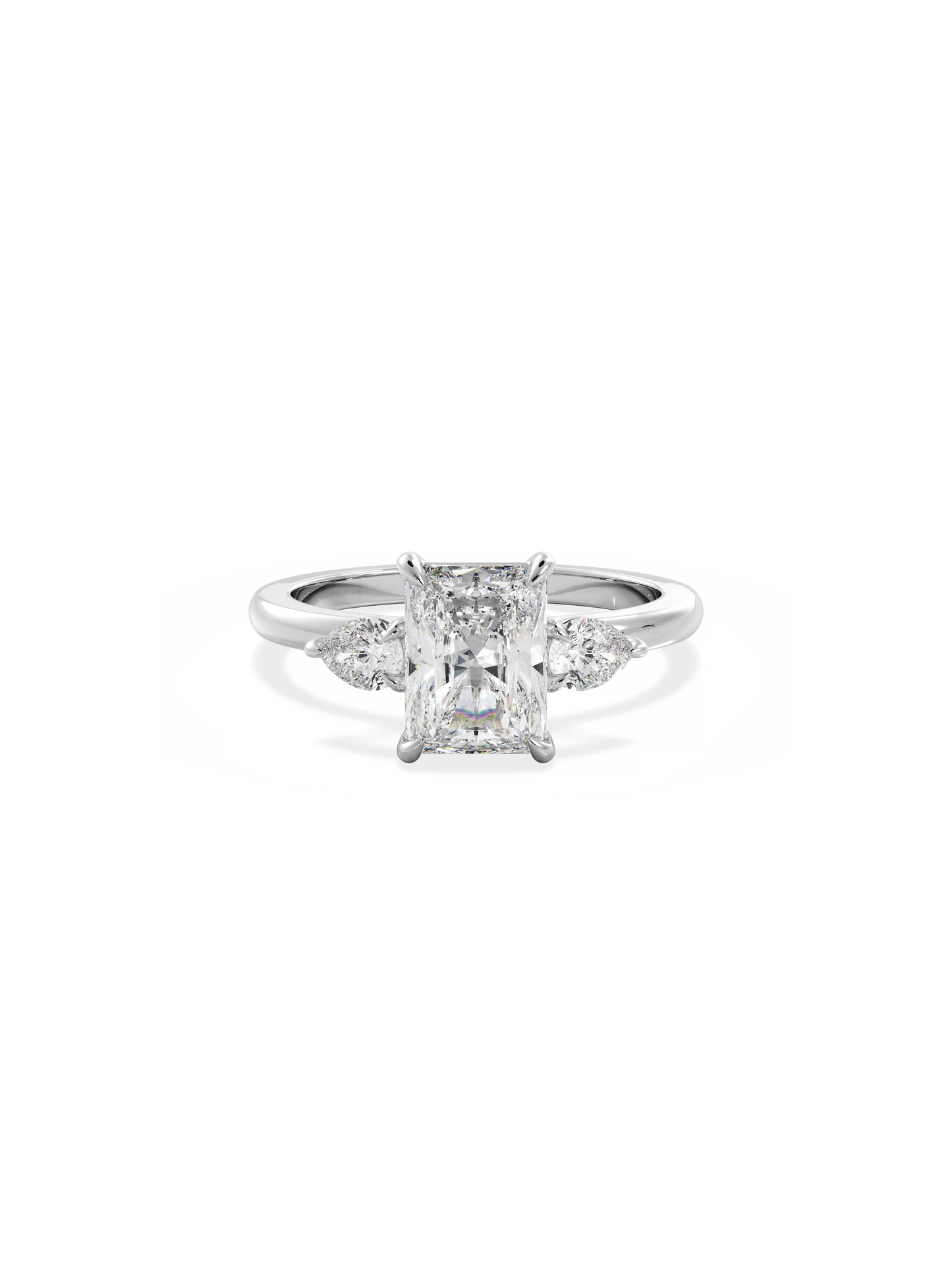 Solitaire-Oval Lab Grown Diamond Engagement Ring