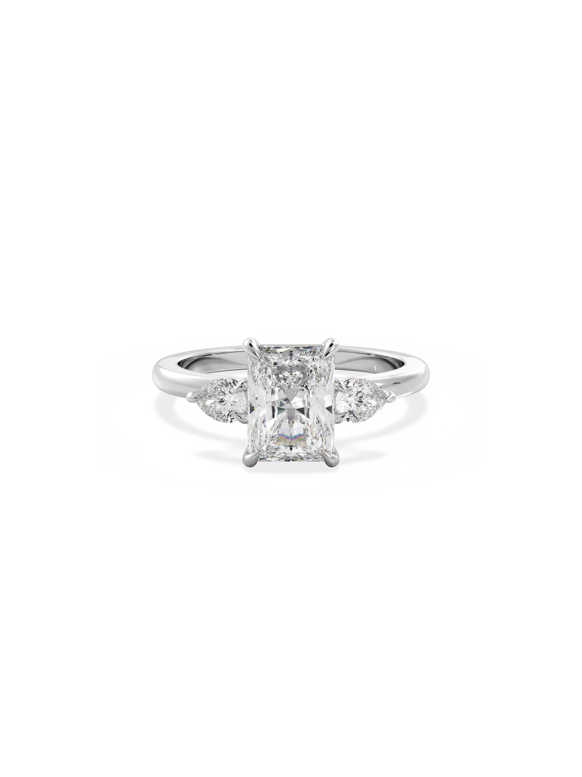 Solitaire-Oval Lab Grown Diamond Engagement Ring