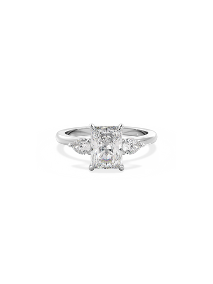 Solitaire-Oval Lab Grown Diamond Engagement Ring