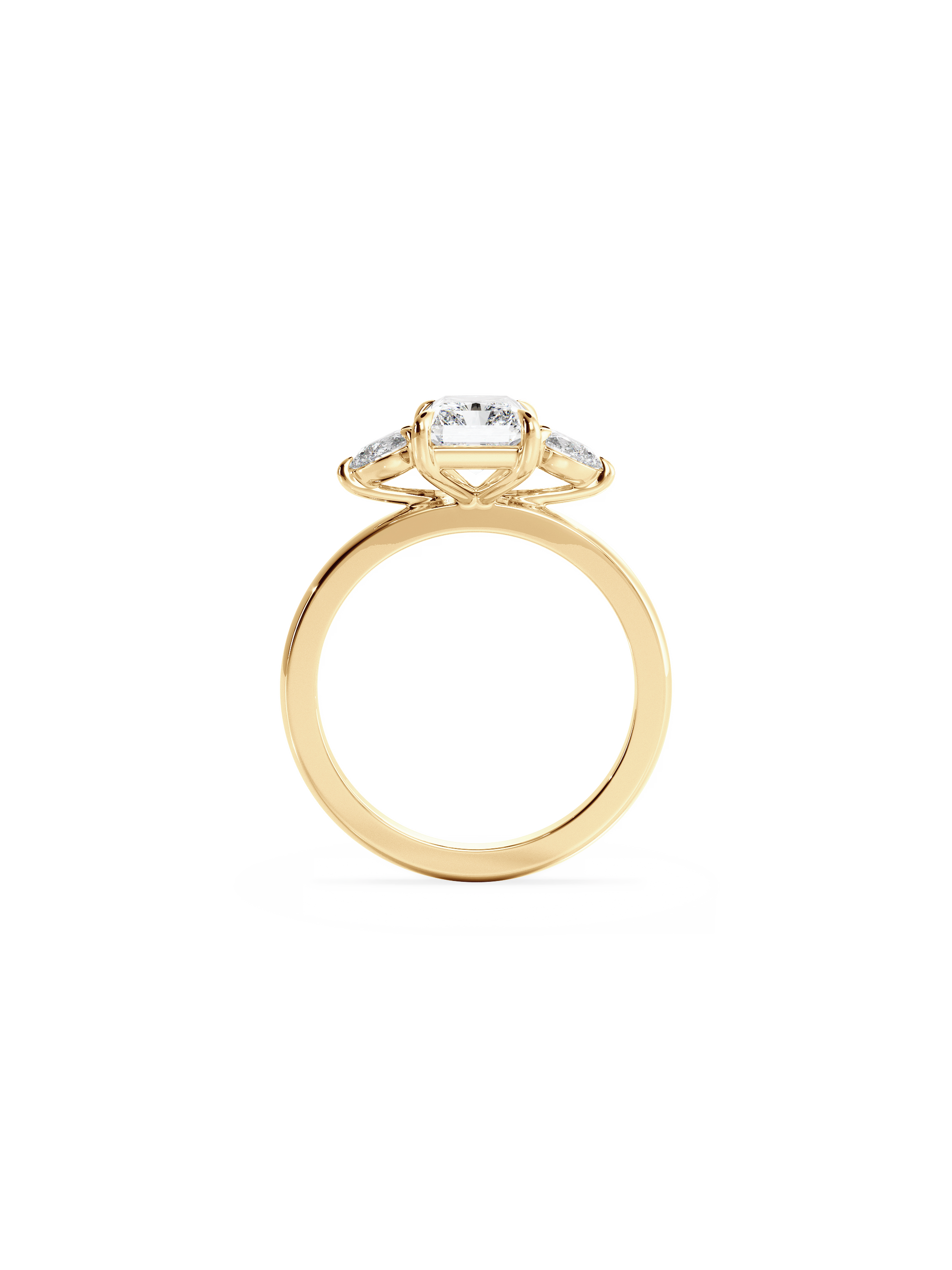 Solitaire-Oval Lab Grown Diamond Engagement Ring