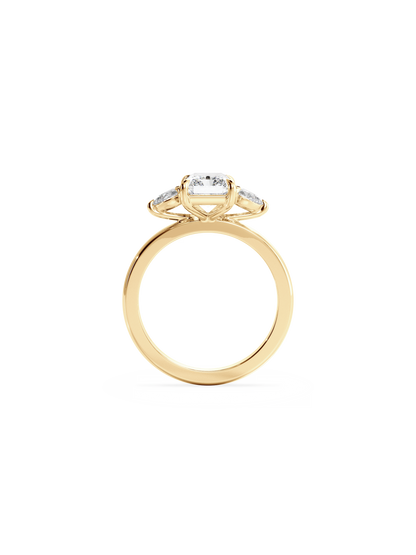 Solitaire-Oval Lab Grown Diamond Engagement Ring