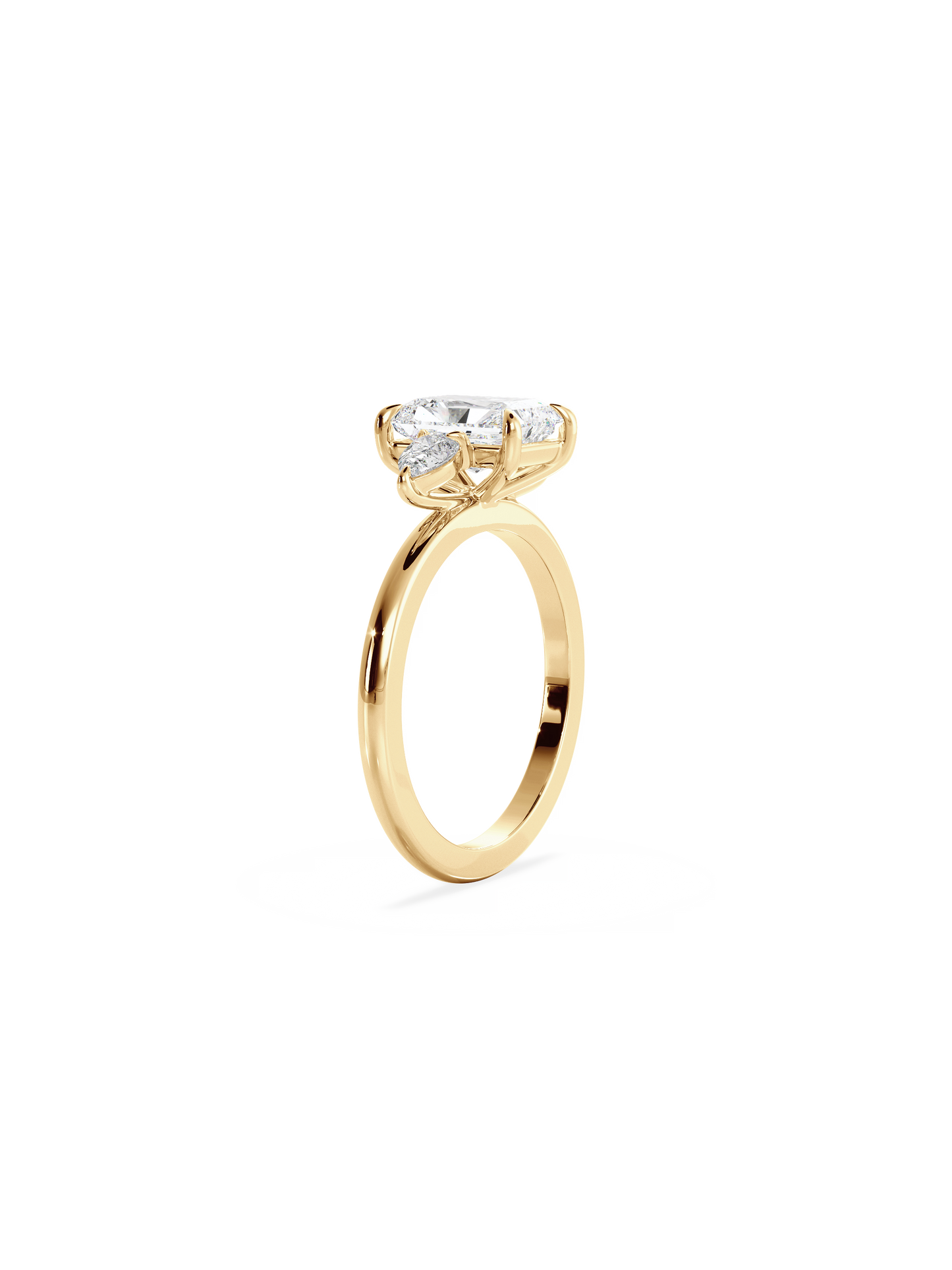 Solitaire-Oval Lab Grown Diamond Engagement Ring