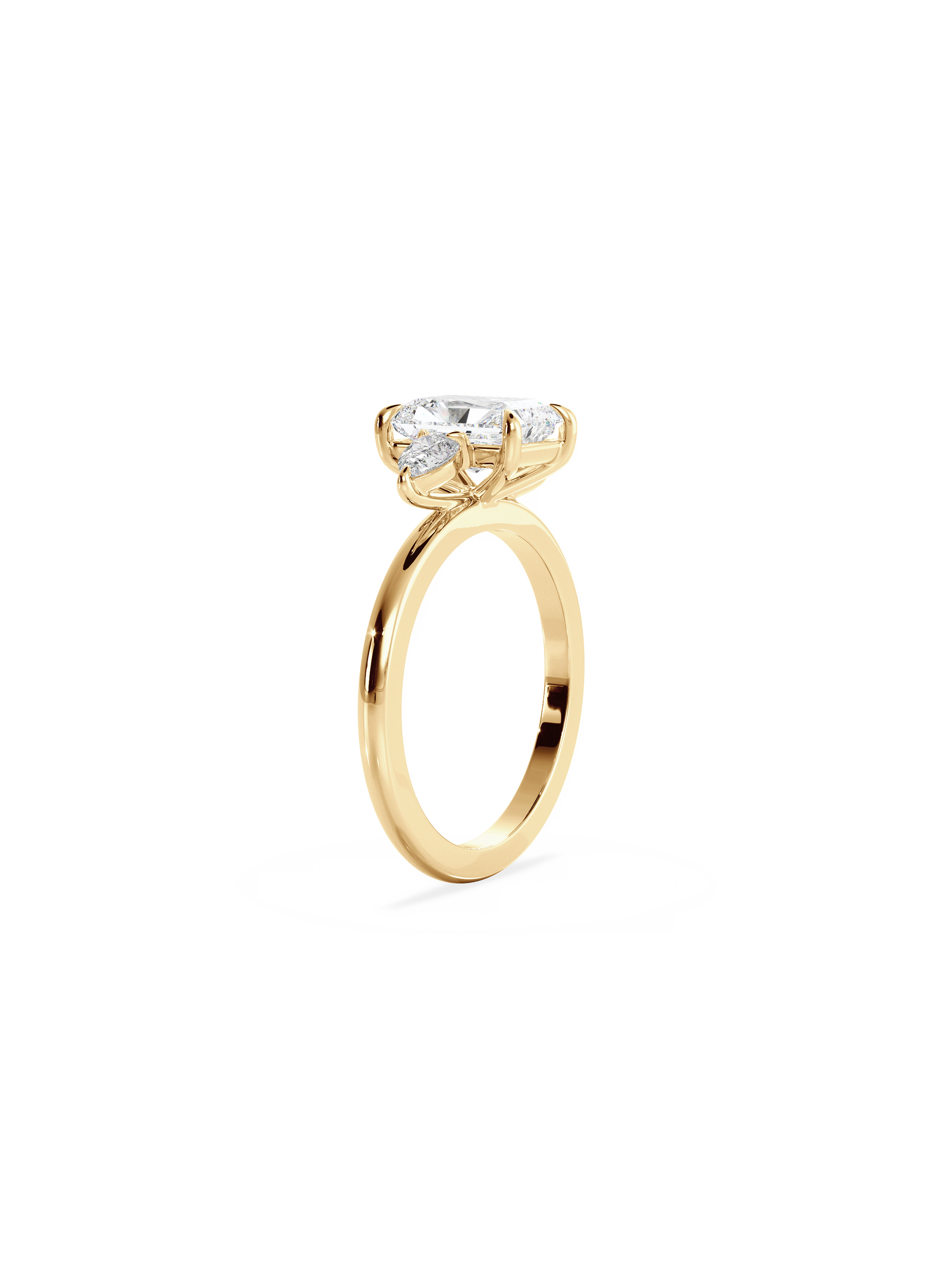 Solitaire-Oval Lab Grown Diamond Engagement Ring