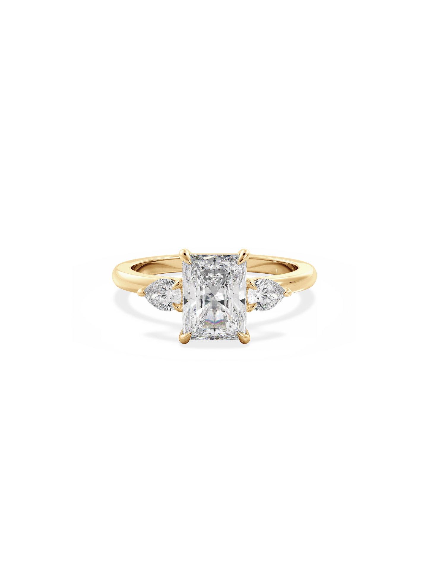 Solitaire-Oval Lab Grown Diamond Engagement Ring