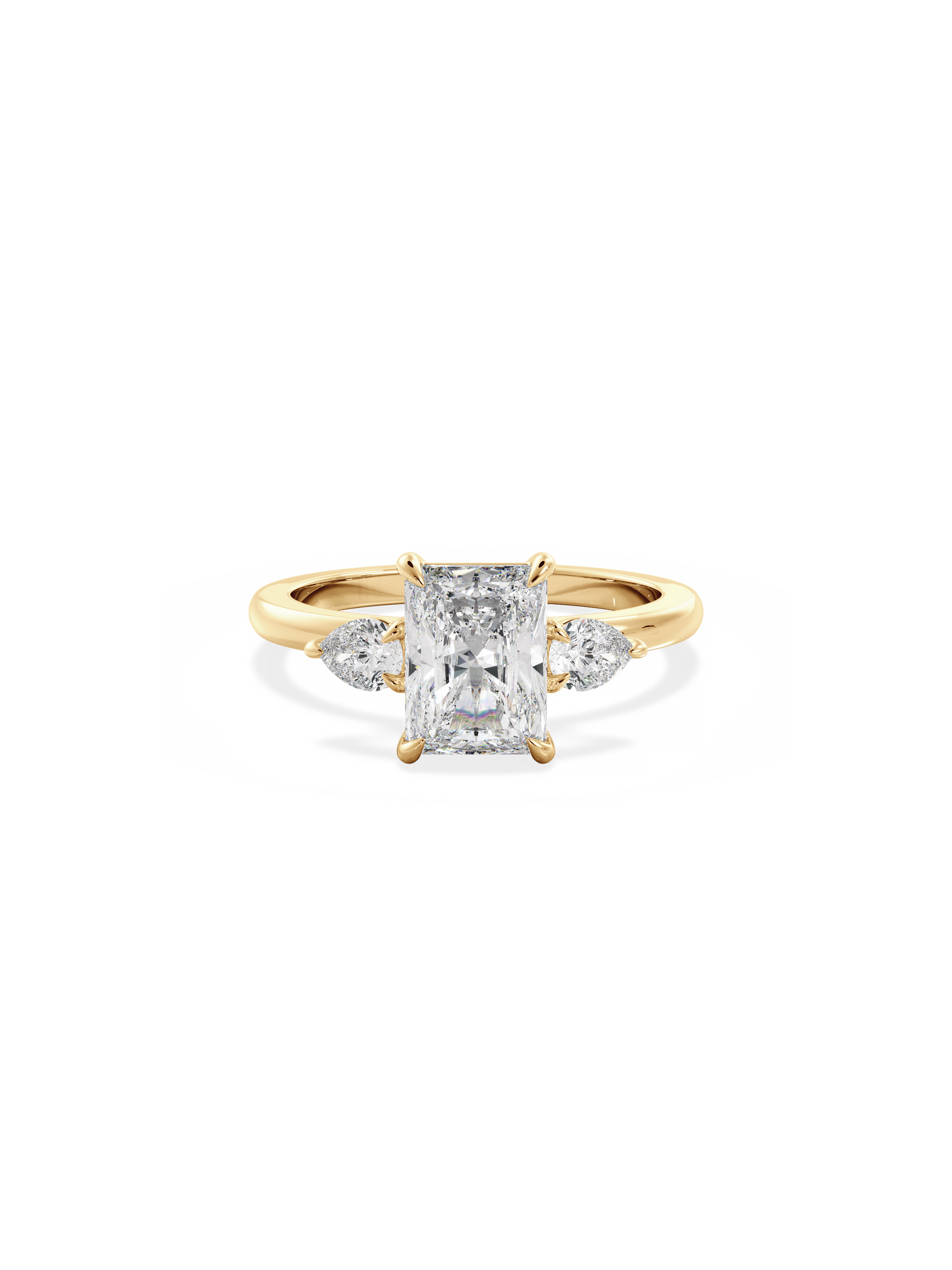 Solitaire-Oval Lab Grown Diamond Engagement Ring