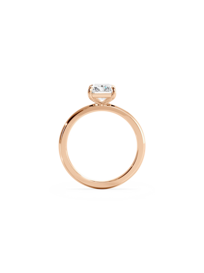 Solitaire-Oval Lab Grown Diamond Engagement Ring