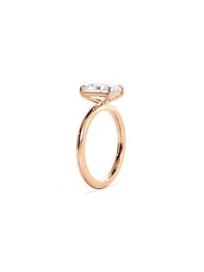 Solitaire-Oval Lab Grown Diamond Engagement Ring