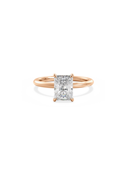 Solitaire-Oval Lab Grown Diamond Engagement Ring