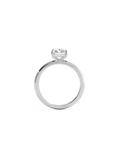 Solitaire-Oval Lab Grown Diamond Engagement Ring