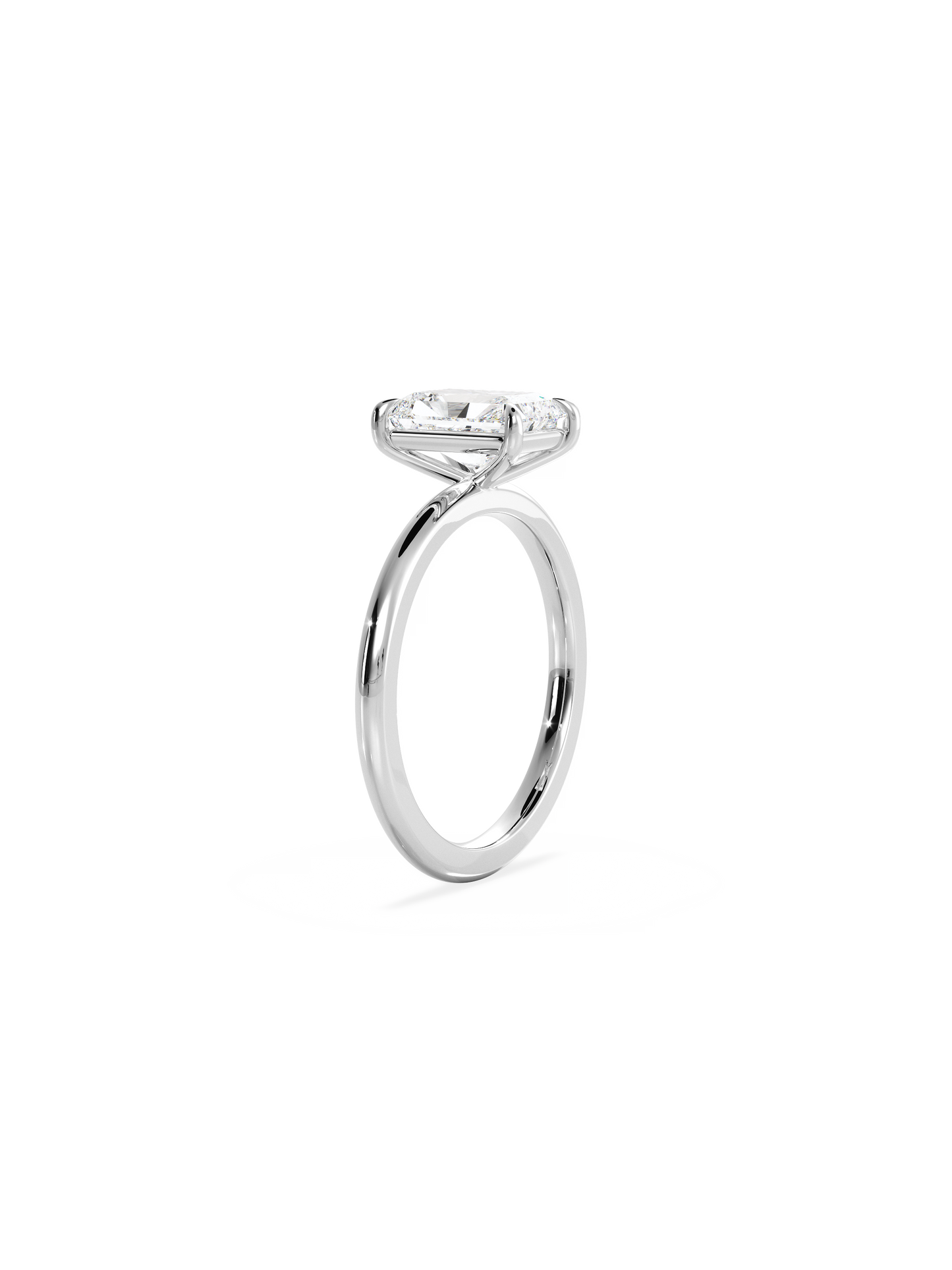 Solitaire-Oval Lab Grown Diamond Engagement Ring