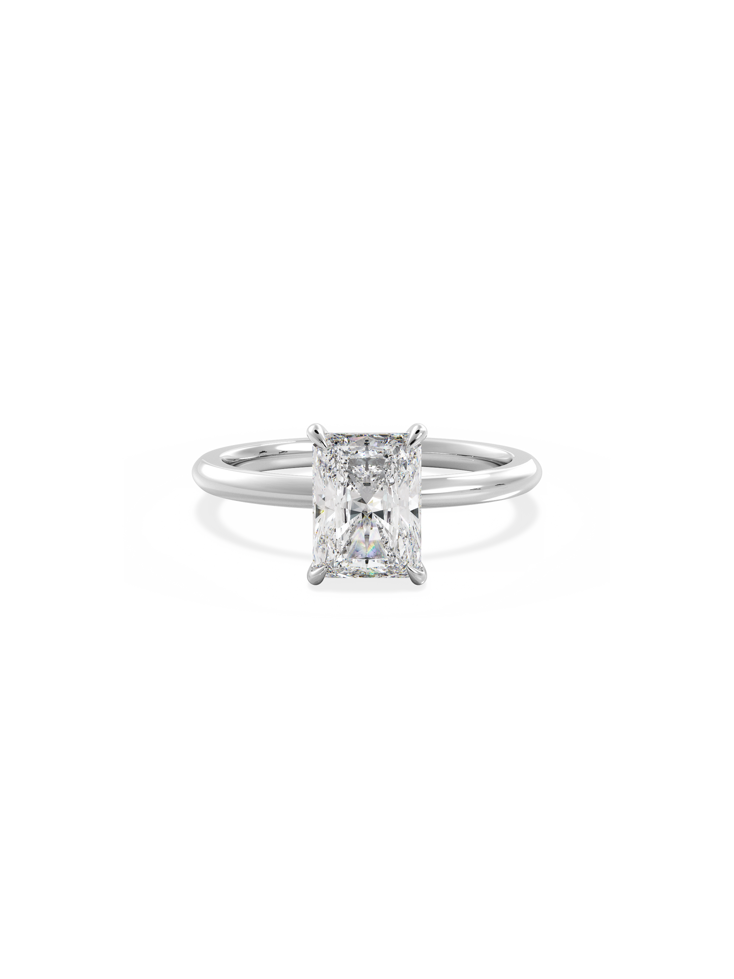 Solitaire-Oval Lab Grown Diamond Engagement Ring