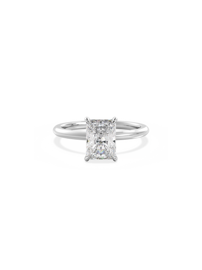 Solitaire-Oval Lab Grown Diamond Engagement Ring