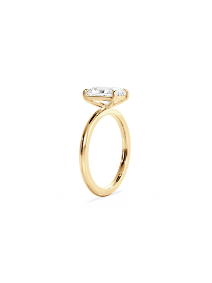 Solitaire-Oval Lab Grown Diamond Engagement Ring