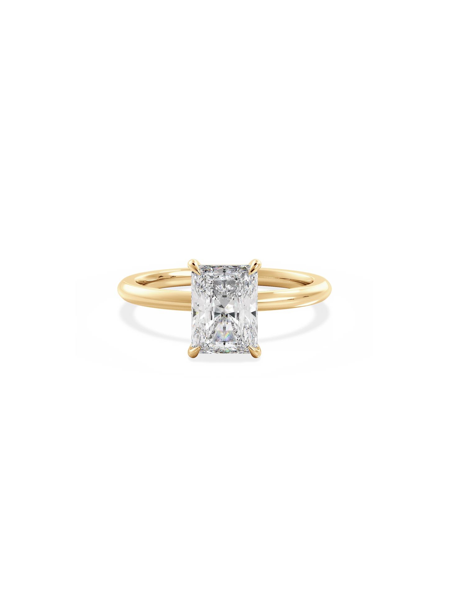 Solitaire-Oval Lab Grown Diamond Engagement Ring