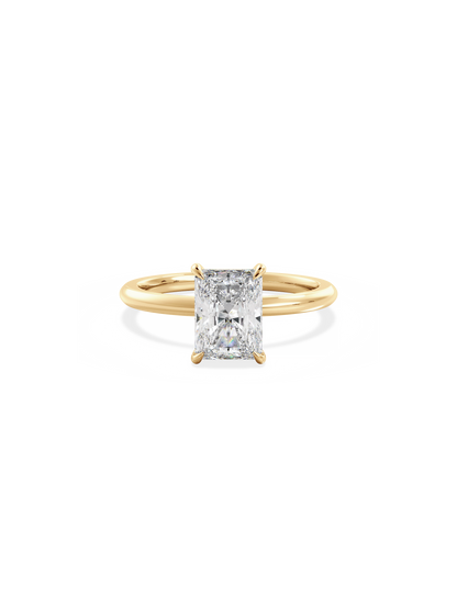 Solitaire-Oval Lab Grown Diamond Engagement Ring