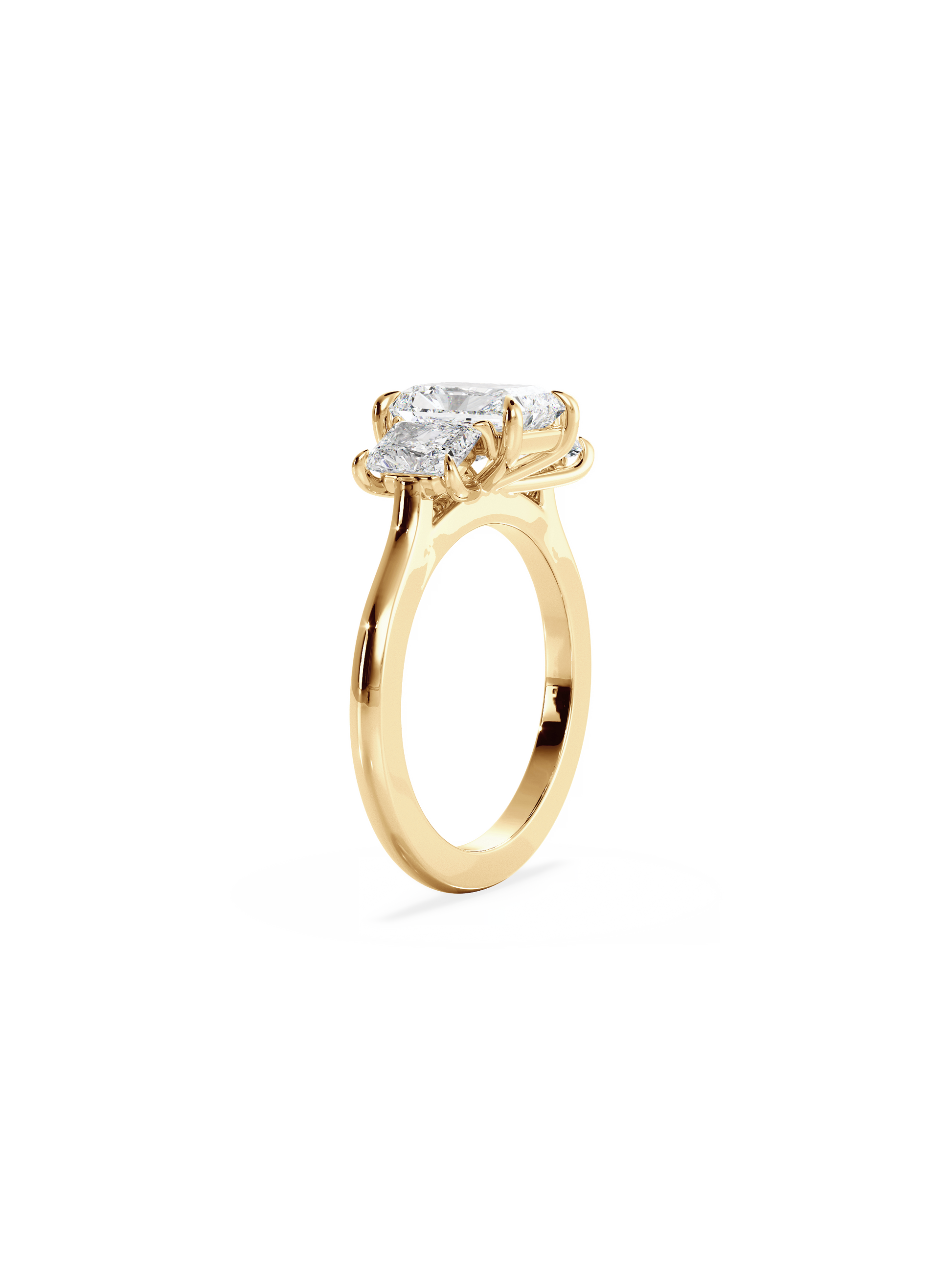 Solitaire-Oval Lab Grown Diamond Engagement Ring