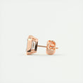 Load image into Gallery viewer, Radiant 1.0 TCW Emerald-Cut Lab Grown Diamond Stud Earrings
