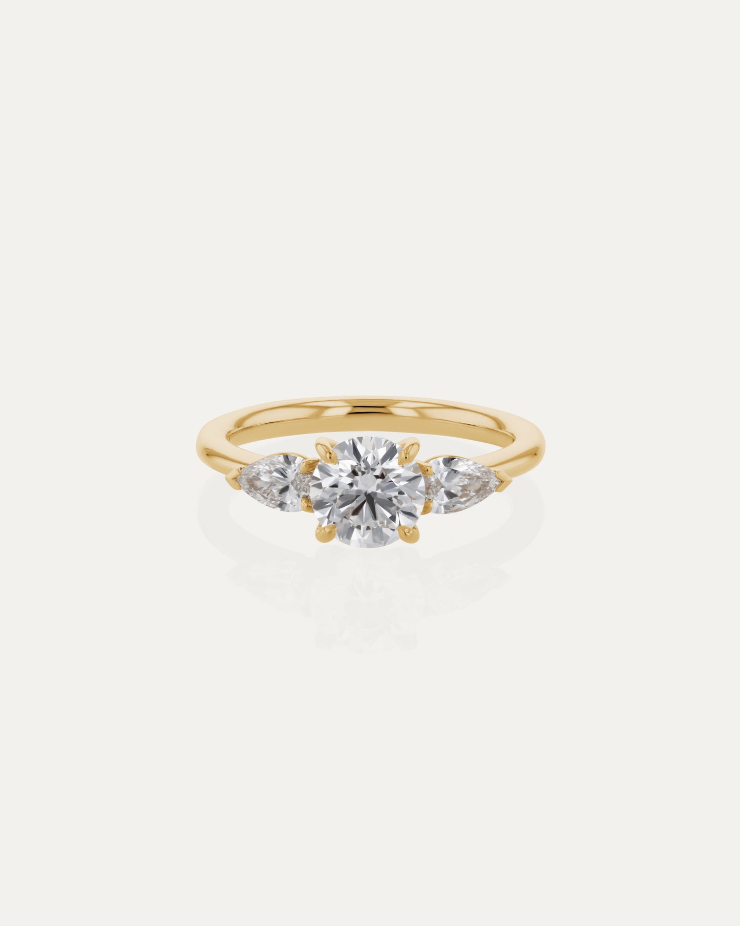 Solitaire-Oval Lab Grown Diamond Engagement Ring