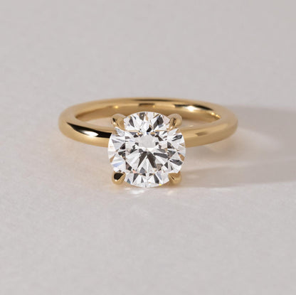Solitaire-Oval Lab Grown Diamond Engagement Ring